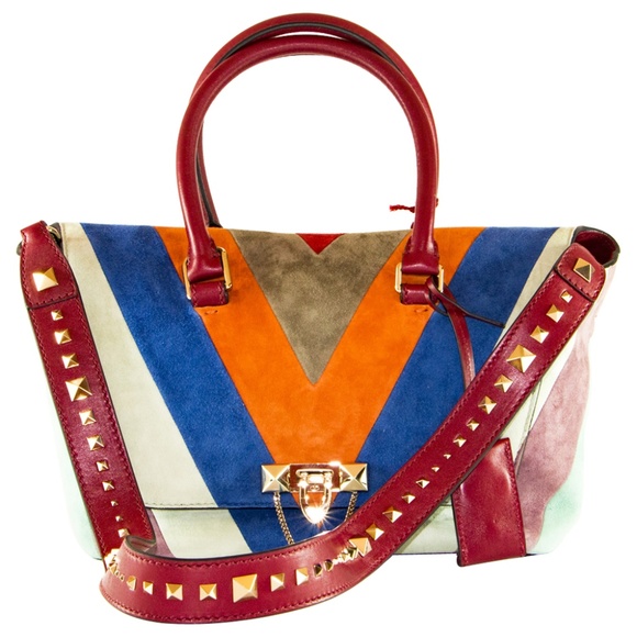 Valentino Handbags - Valentino Demilune Tote - Multicolor